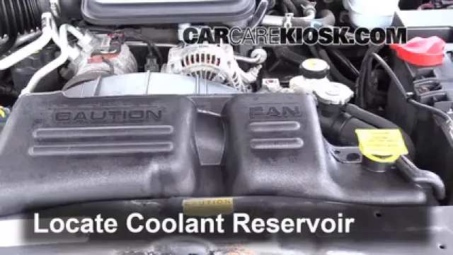 2004 Dodge Dakota Sport 3.7L V6 Crew Cab Pickup (4 Door) Antigel (Liquide de Refroidissement) Rincer Antigel